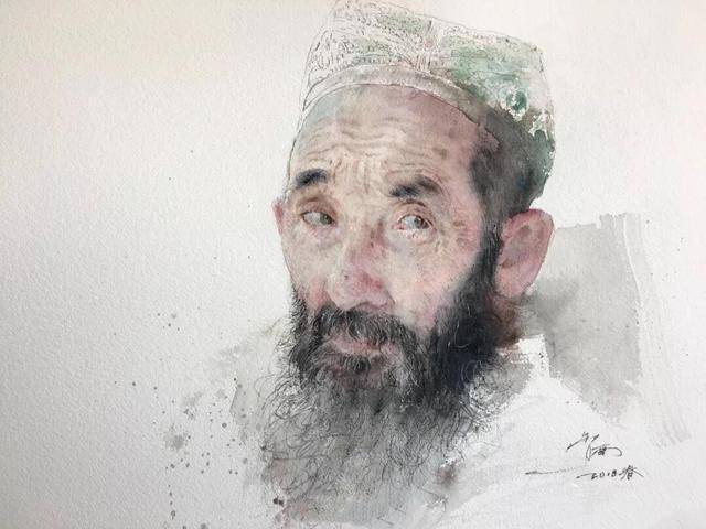 中国新一代水彩画家清华大学美术学院蒋智南教授其人其作