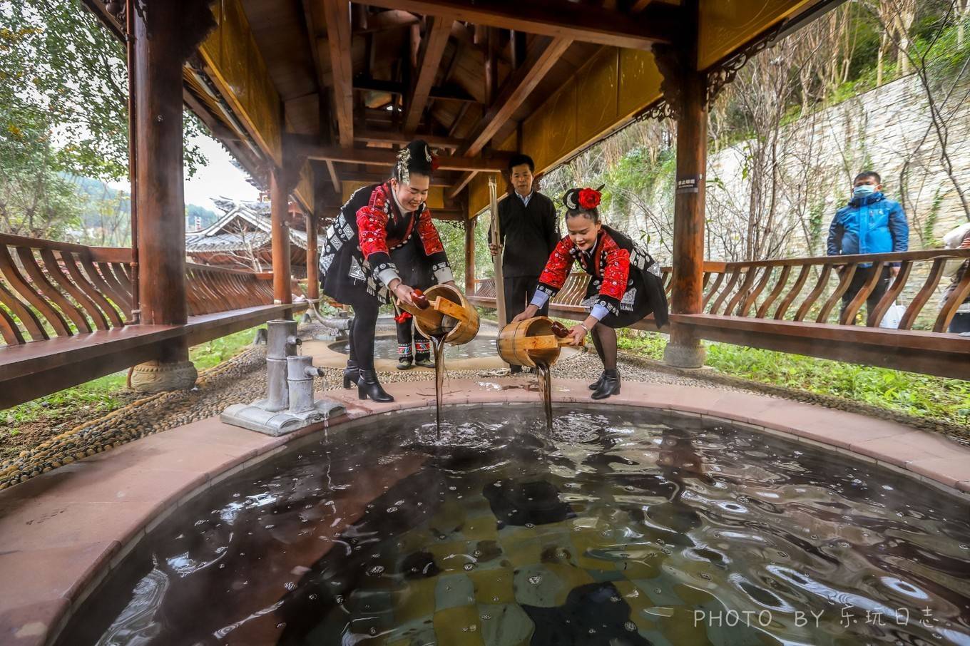 冬日泡汤走起剑河苗疆圣水温泉体验贵州冬季新玩法