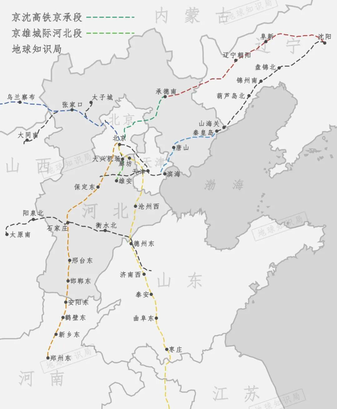 河北省高铁站分布图图片