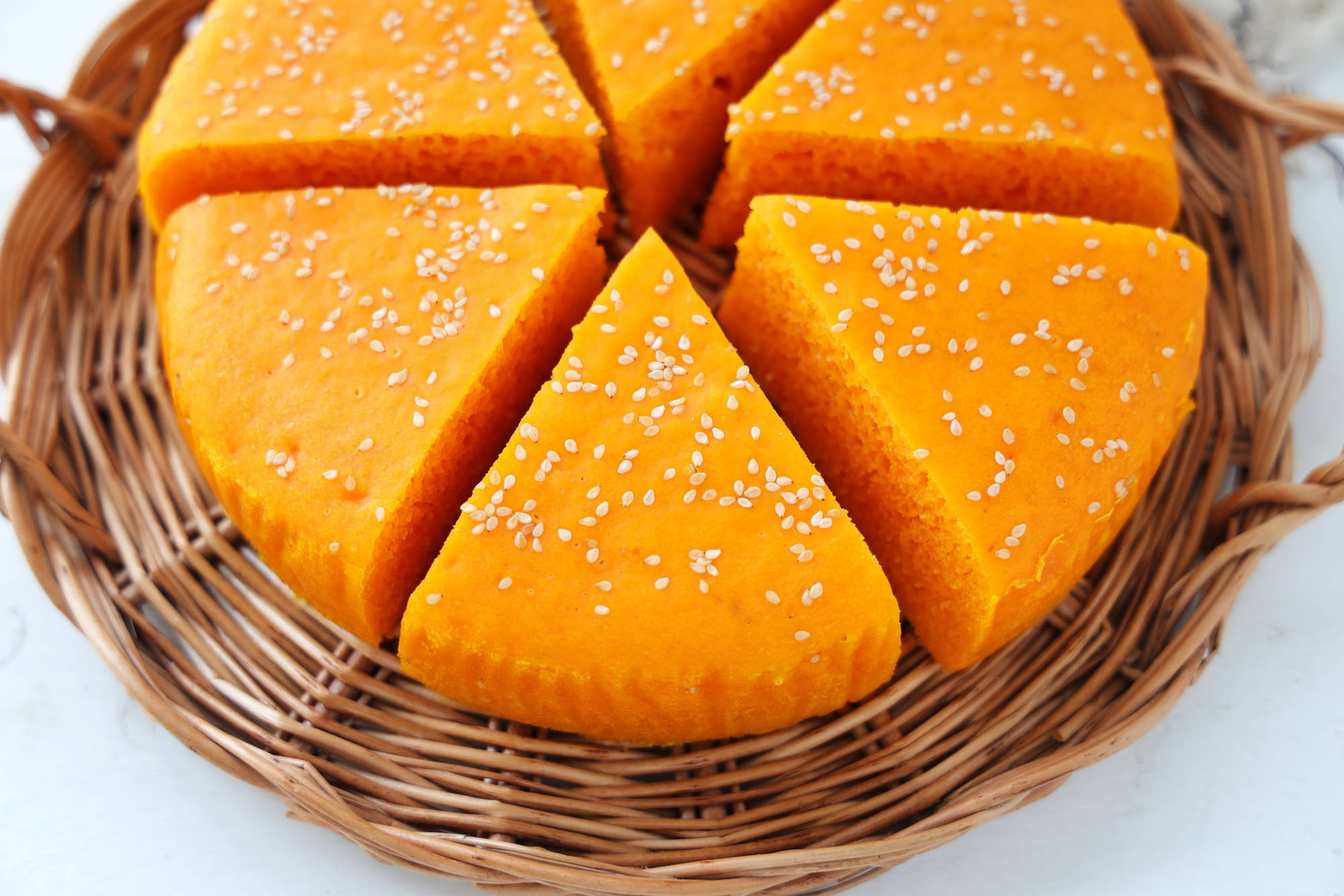 原创饭店必点的主食比发糕好吃比馒头营养在家简单易做好吃