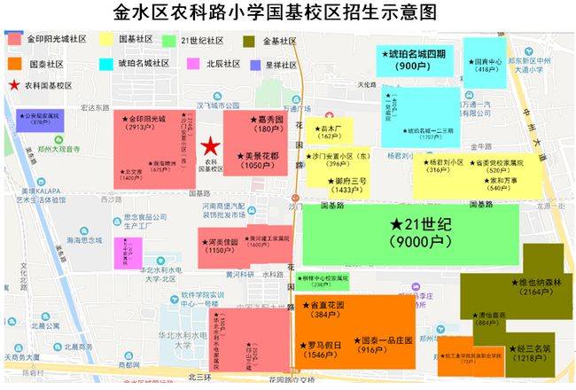 郑州2020年金水区热门小学划片范围来了,不要错过!