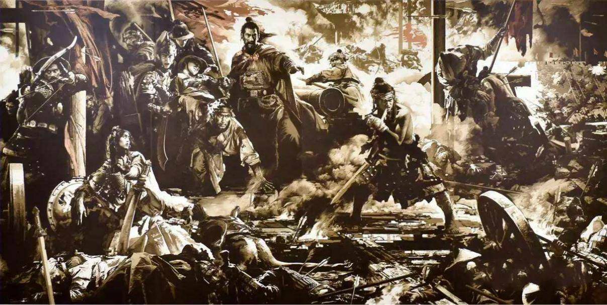 清军在扬州烧杀抢掠十天,杀得尸横遍野,这就是历史上著名的"扬州十日"