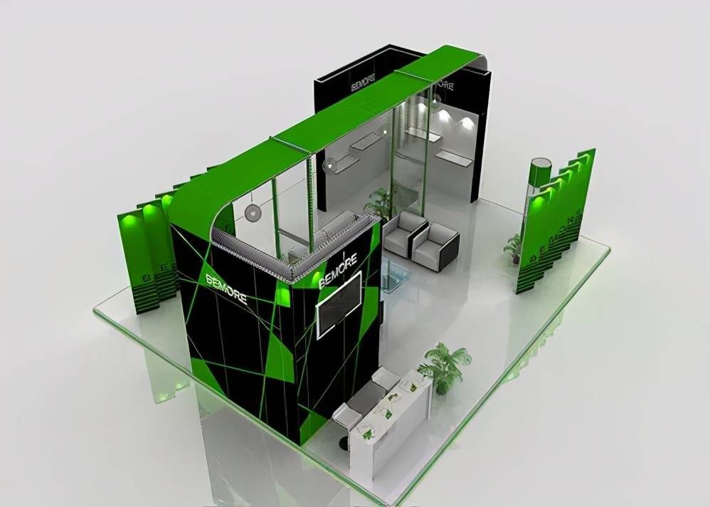 点睛之笔 | 绿植在展台设计中的作用_产品