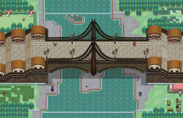《宝可梦》场景介绍：比合众地区还要古老的桥梁——村庄桥