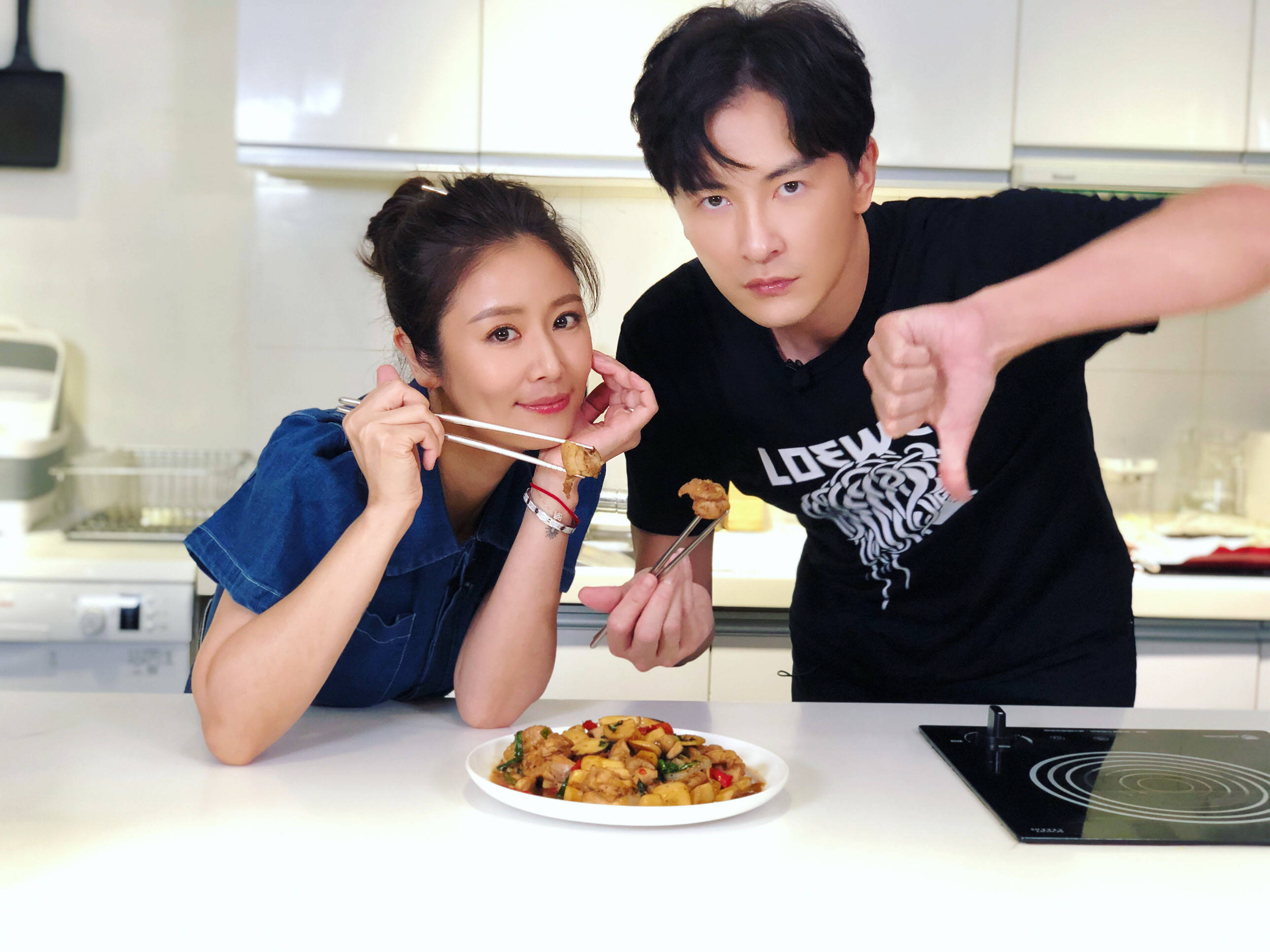 郑元畅林心如跨年厨房欢乐多高级创意料理层出不穷