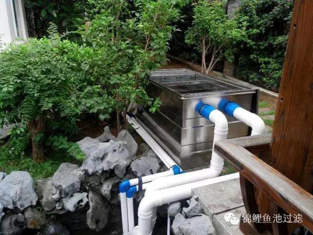 庭院鱼池的过滤系统一点都不复杂