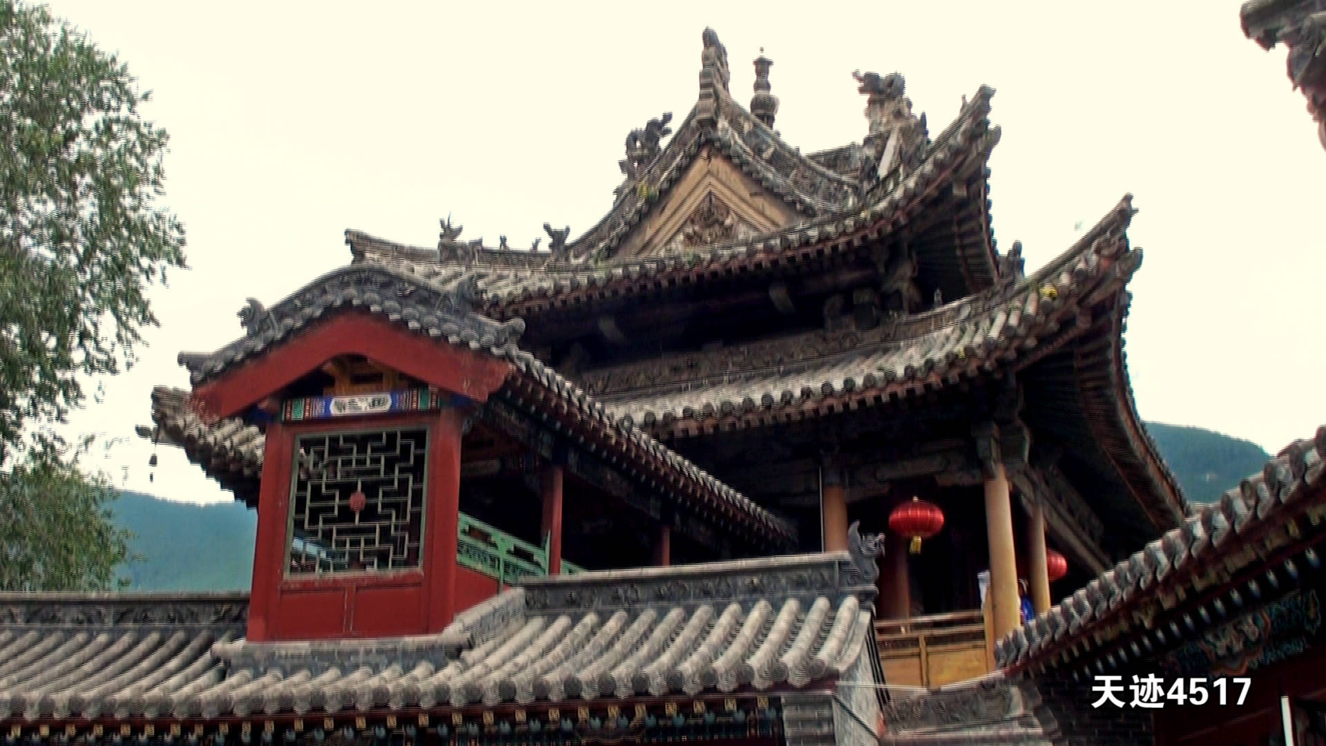 世界遗产五台山:显通寺钟楼 五台山最大铜钟 明朝铸造 重达万斤