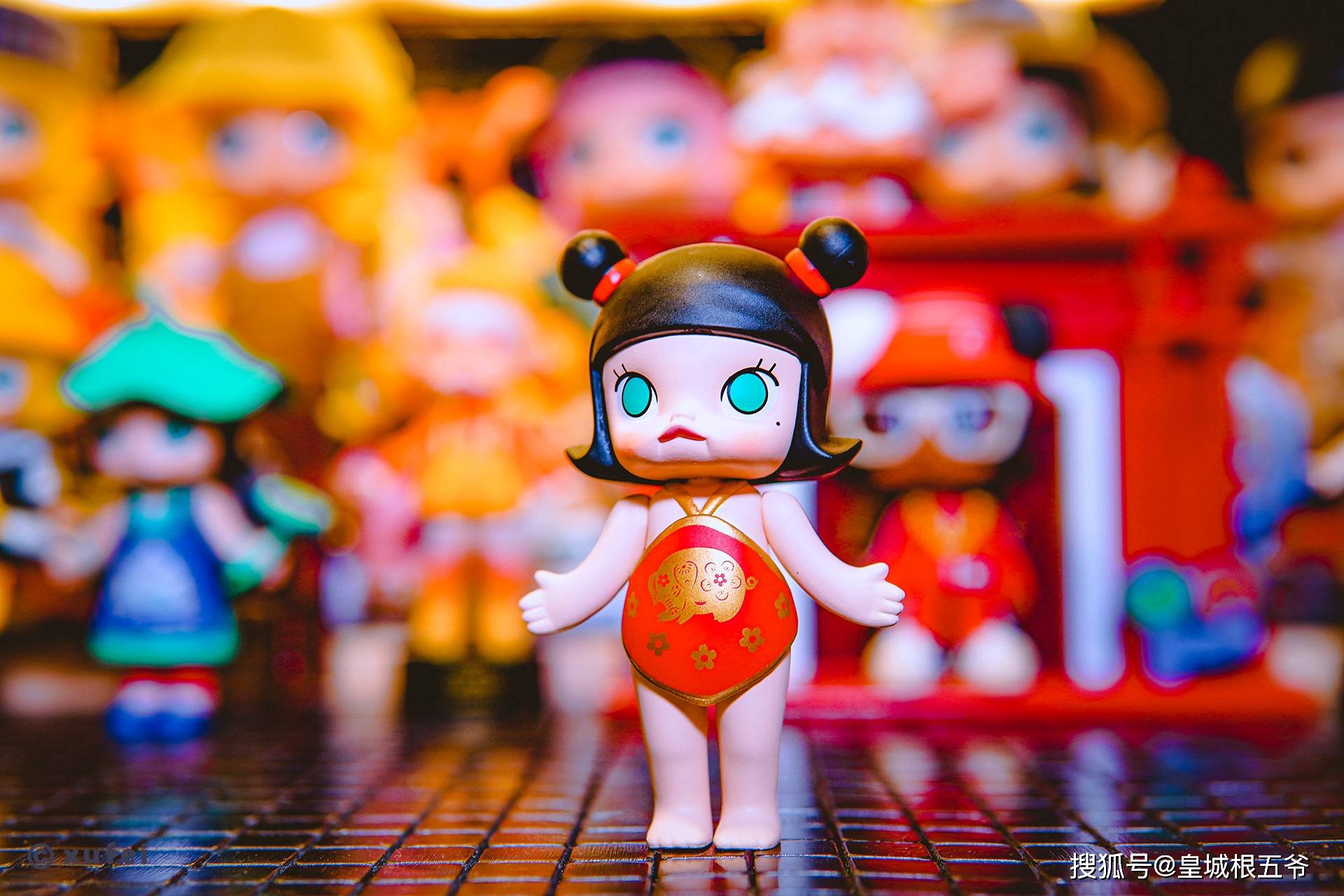 年味儿感十足的molly茉莉新年猪君大吉