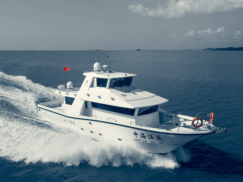 慕恩jy700d高速远航海钓艇,钓鱼爱好者的终极梦想