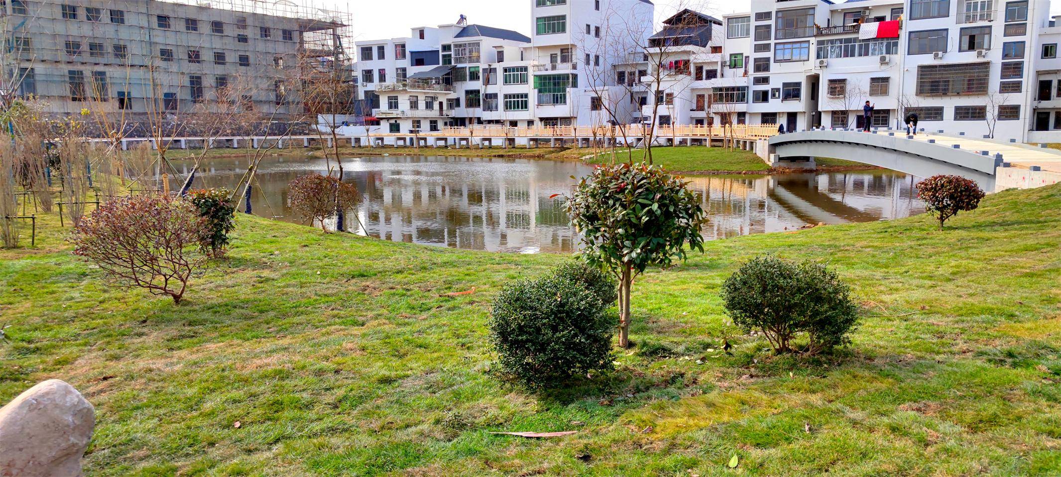 湖口县流泗镇瑞龙湿地公园全景图出炉