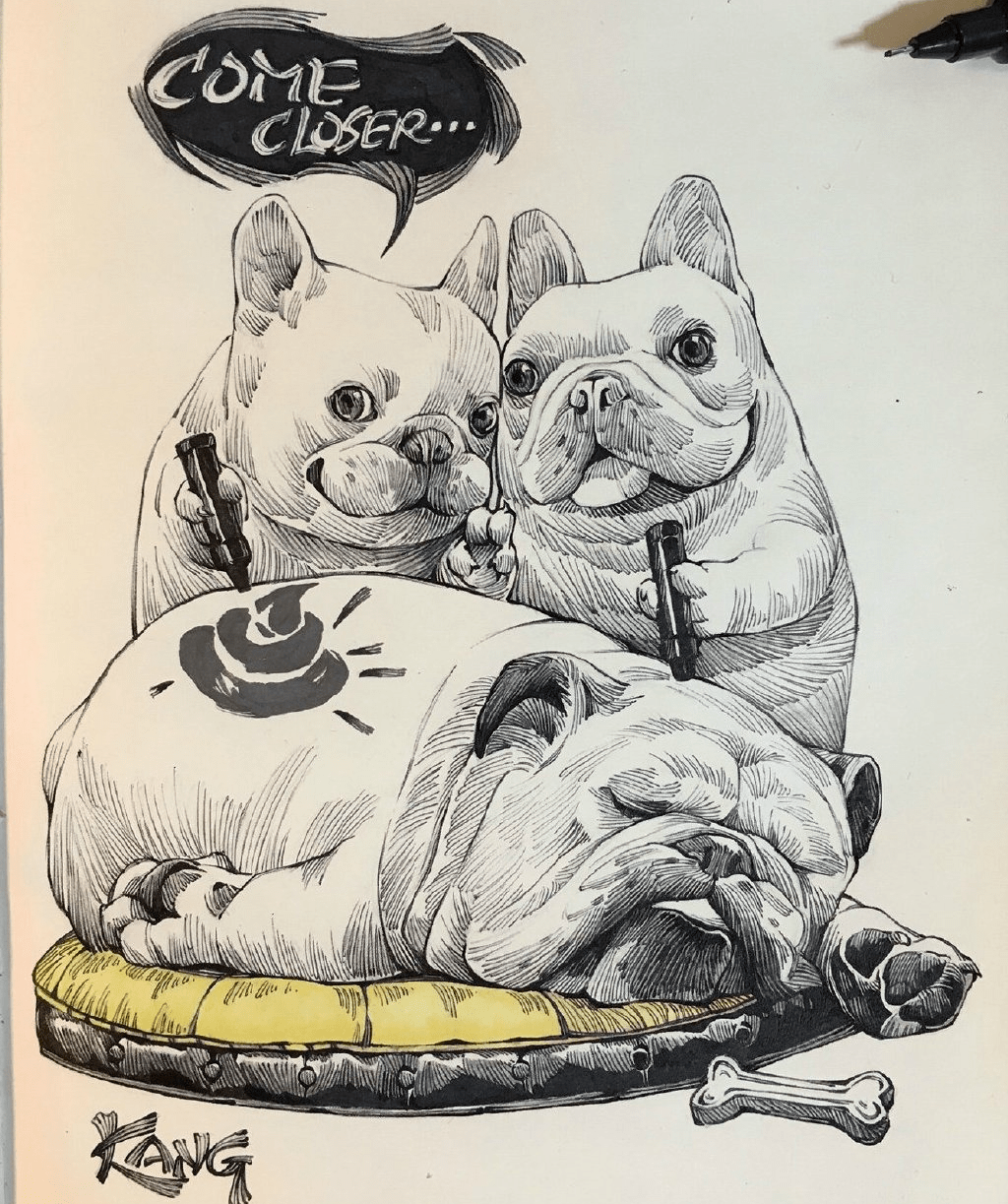 手绘速写. #插画##遇见艺术#美术生