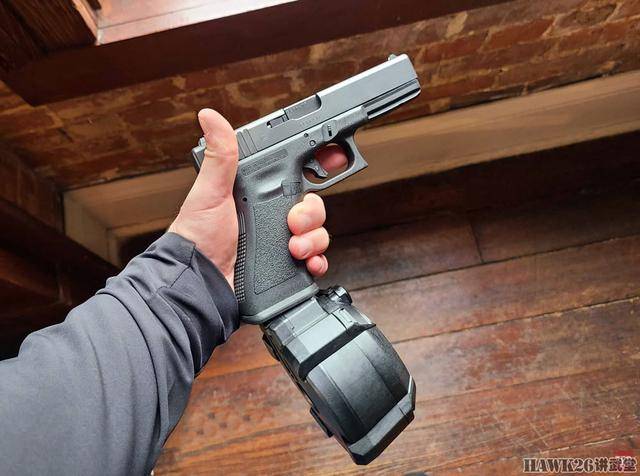 magpul推出两款新型弹鼓容量均为50发分别配备格洛克17和mp5