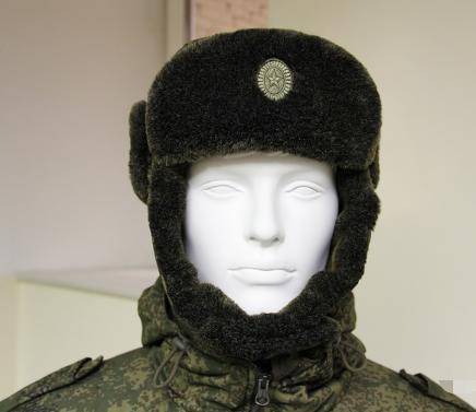 俄罗斯冬季军帽图片