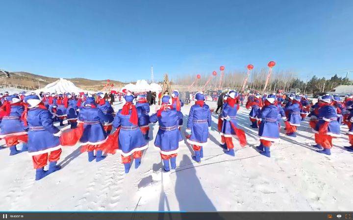 5G+VR直播走进“第四届冰雪文化旅游季”，智慧旅游在家看！
