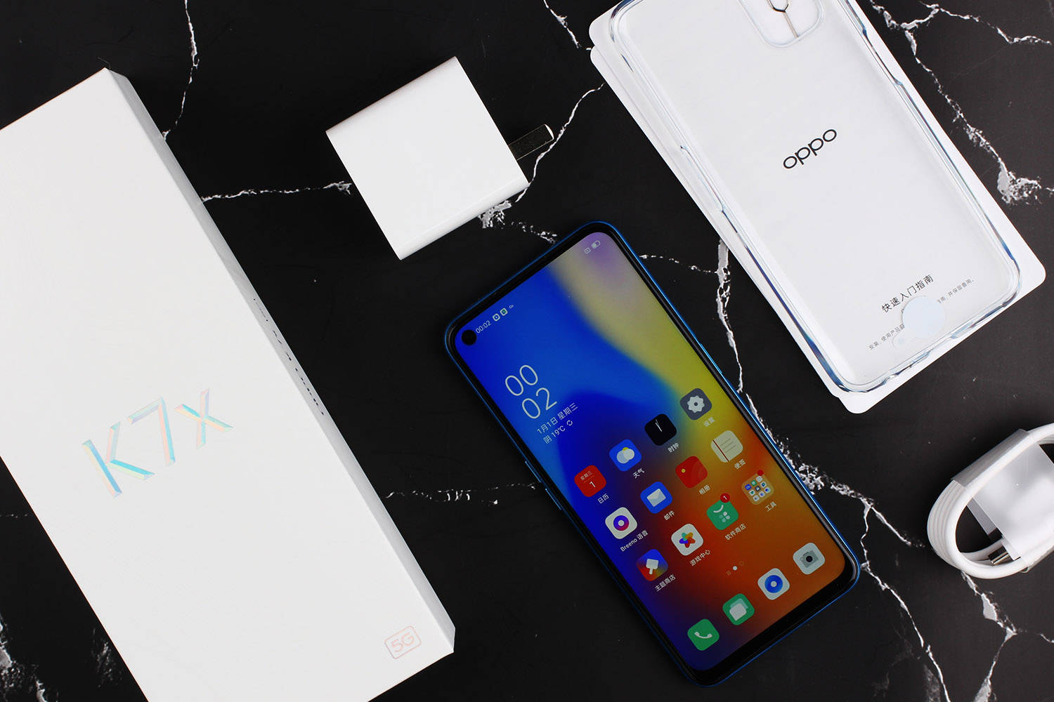 oppo k7x开箱测评:长续航,高颜值?