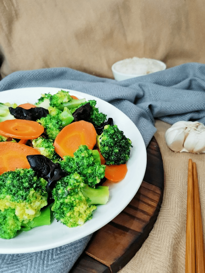 原创极简小白版炒时蔬简单不将就一口大满足