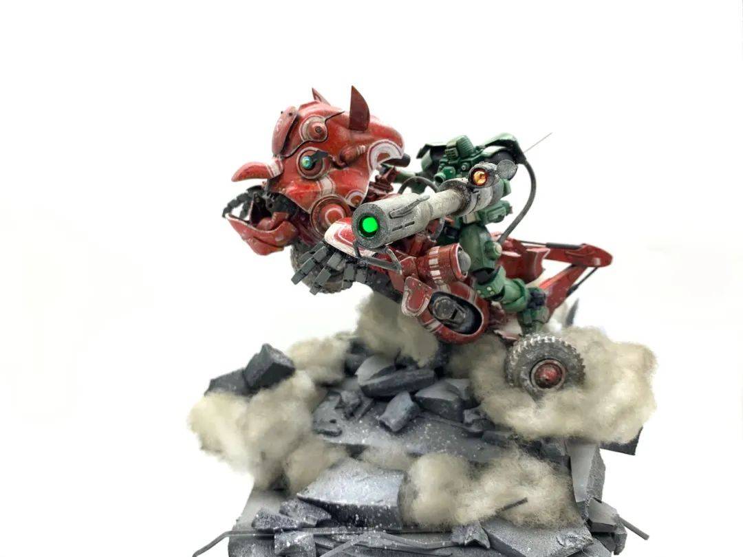 大黄的拖拉机机甲铁皮天狗