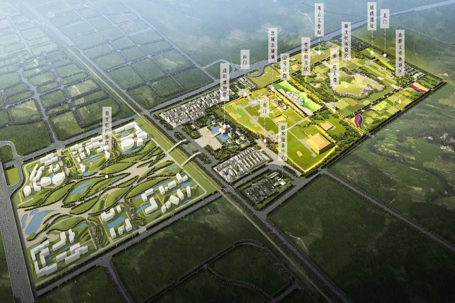 陕西在建一座文旅项目,不是在西安,投资约200亿,分两期建设