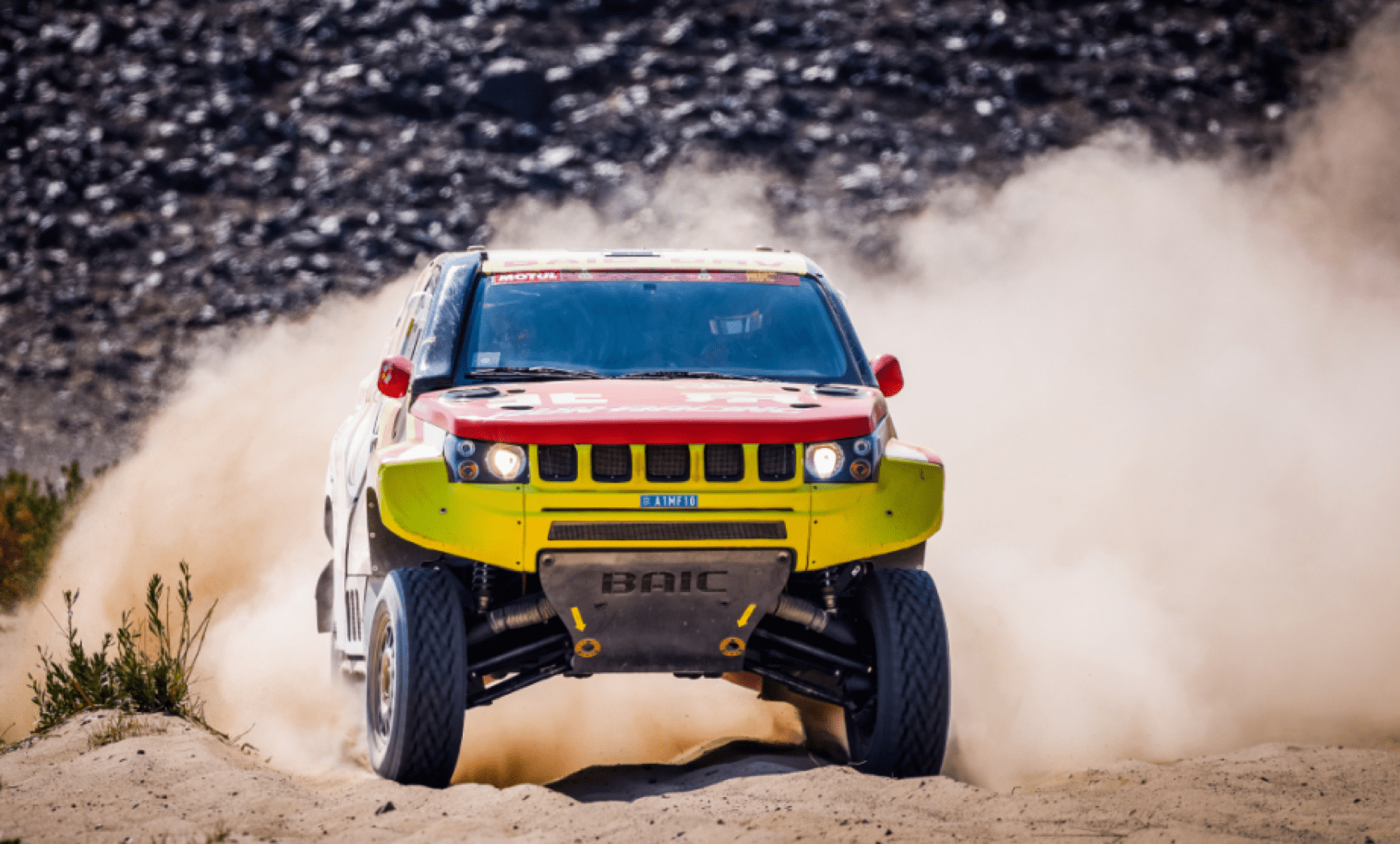 北京越野bj40刀锋英雄版梦圆达喀尔的实力之作