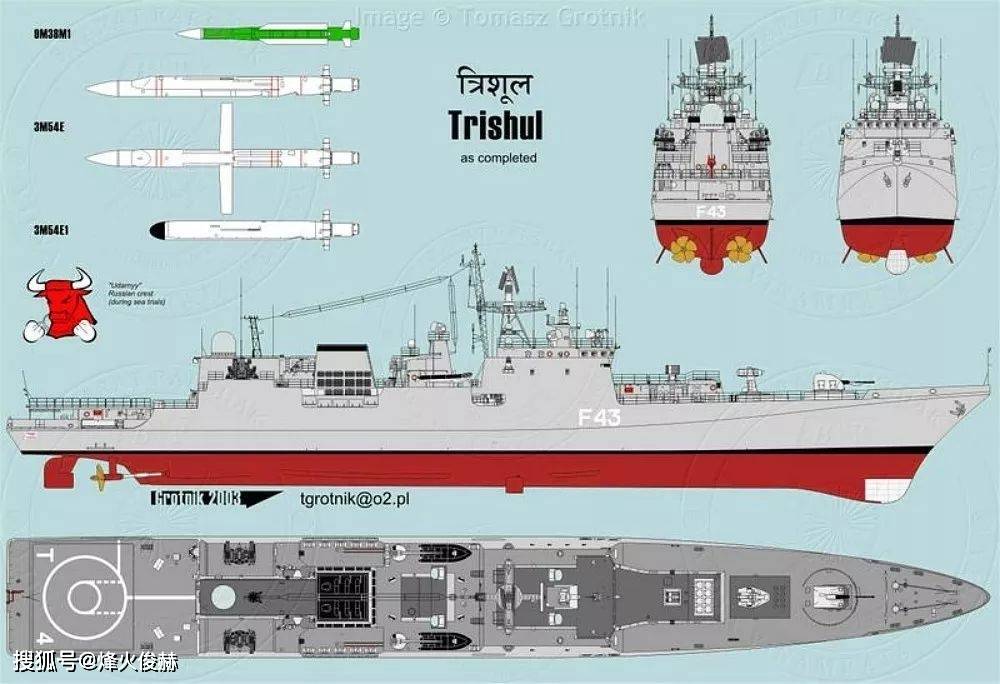 原创印度新护卫舰完全看别人脸色舰体俄罗斯造发动机是乌克兰的