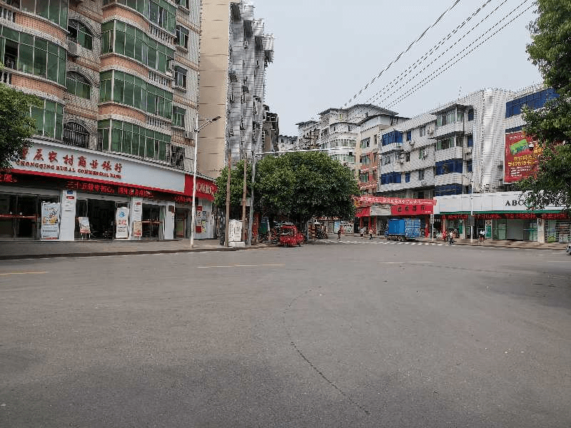 林州桃花街实景图片