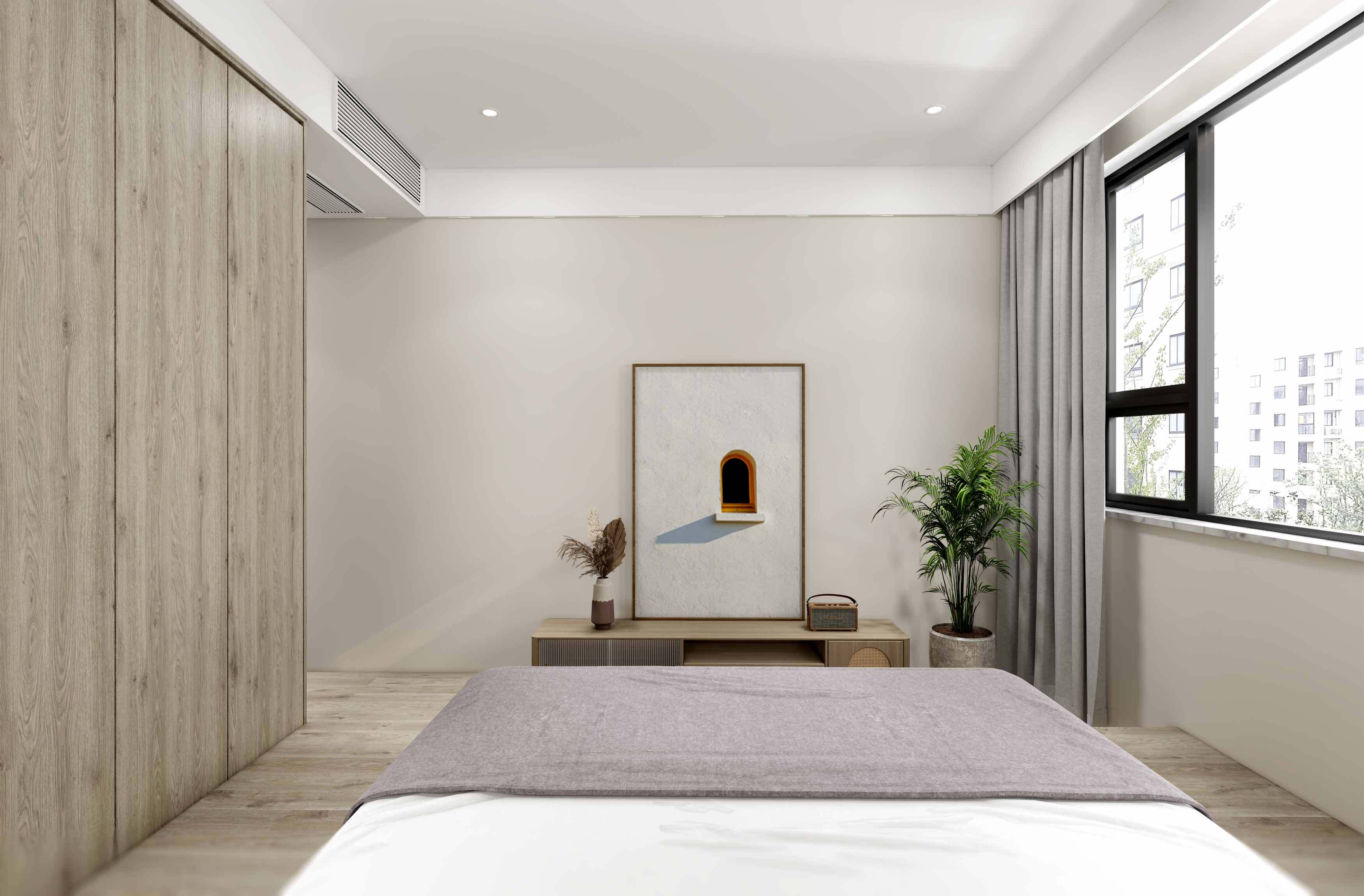 146㎡ 平层侘寂风装修案例