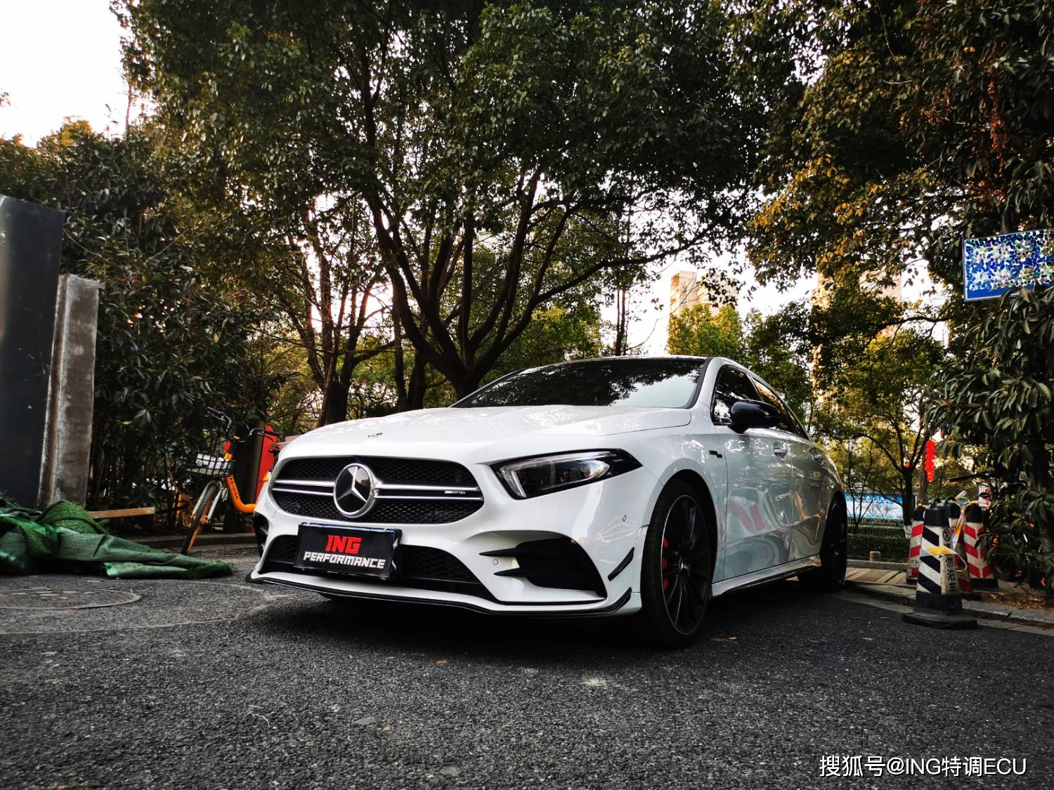 奔驰a35l刷ecu升级ingperformance特调20t压榨出376马力
