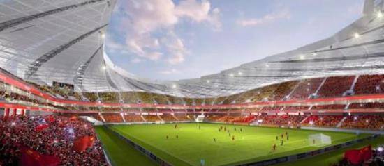重庆在建面积超20公顷足球场，可容纳6万人，预计2022年建成