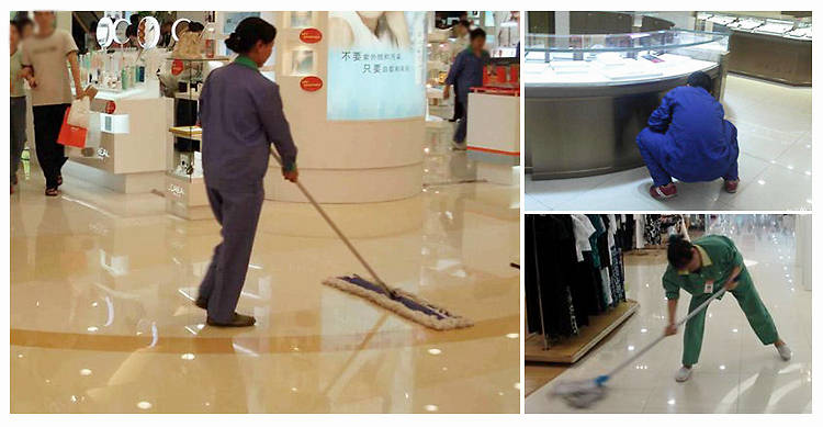 疫情之下商场超市的保洁消毒工作_手机搜狐网