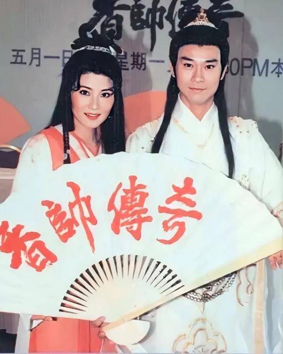 原创1995年的香帅传奇多少人曾痴迷郑少秋珍贵幕后高清剧照