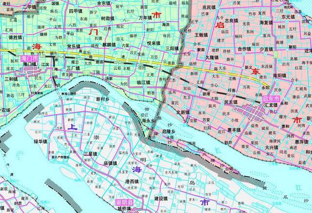 1958年区划调整时整体划入上海的崇明岛，现在为何不完全属于上海