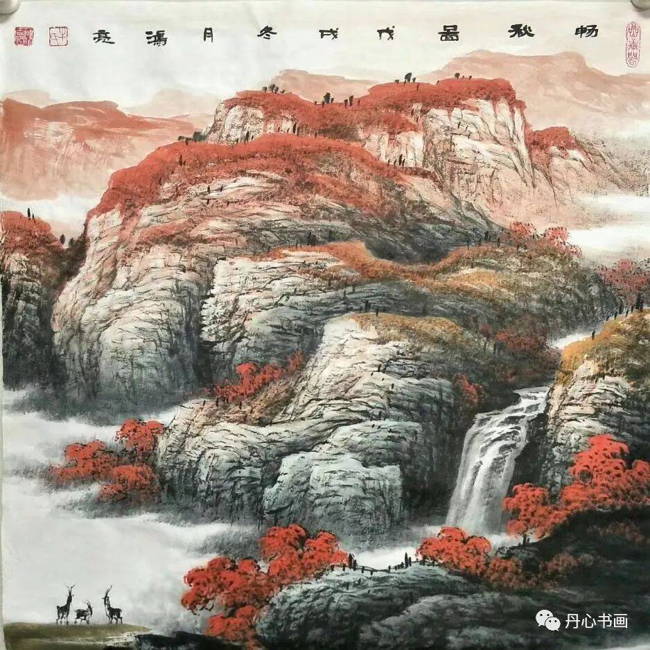 牛鸿亮山水画价格图片