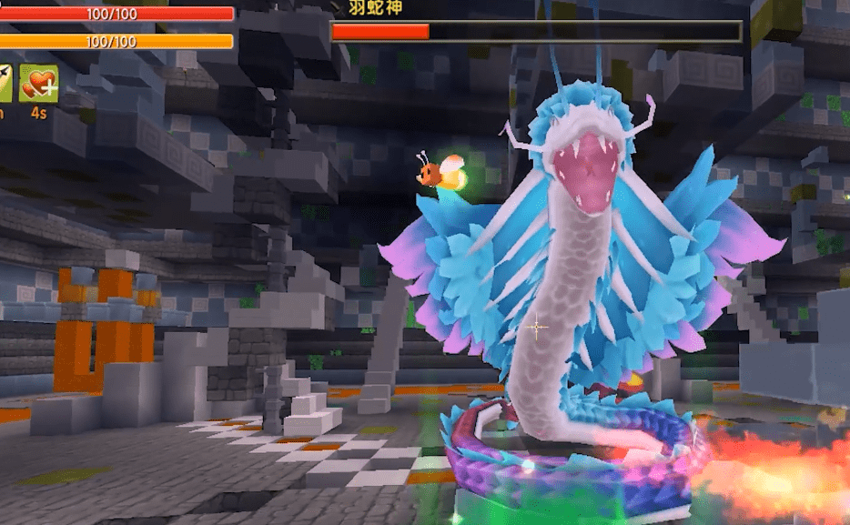 迷你世界：玩家发现羽蛇神的最大弱点，最强怪被打脸，恐惊动官方