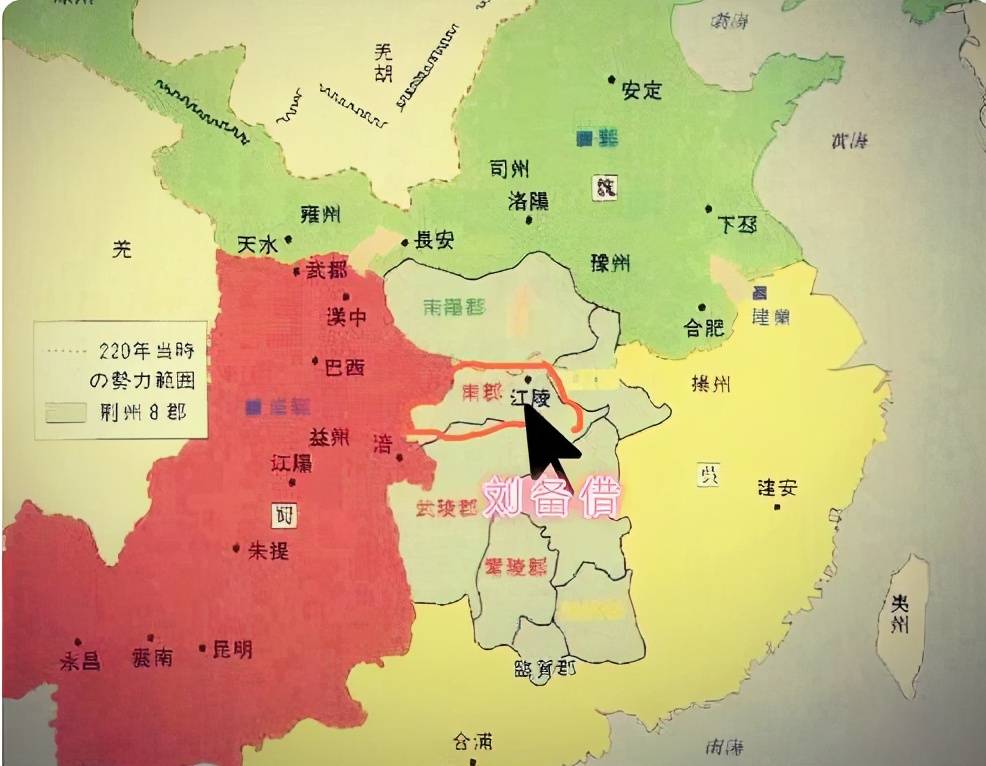 鲁肃这次的目的不是要回"本钱"——南郡,而是索要"利息"——长沙,零陵