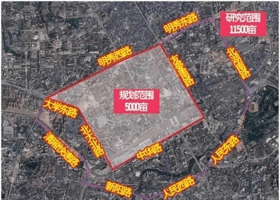 南宁火车站片区旧改规划范围