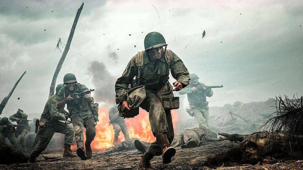 《血战钢锯岭》,一流的故事,一流的表达._战争