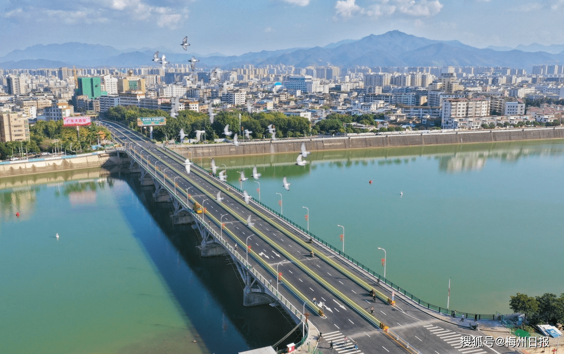 梅州嘉应大桥图片