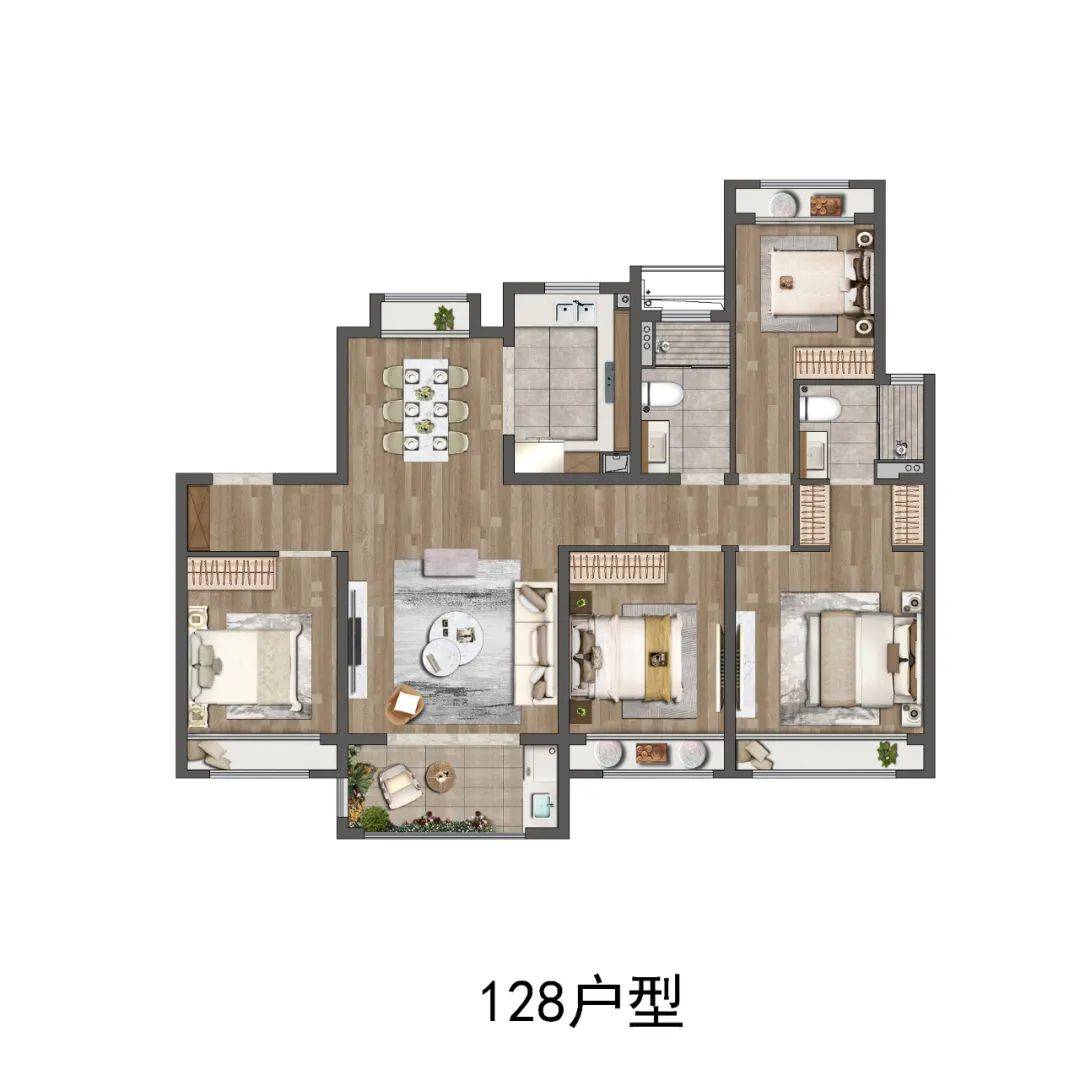 产品方面,建发·浦上湾延续建发的优质户型设计,首推498套房源,从刚需