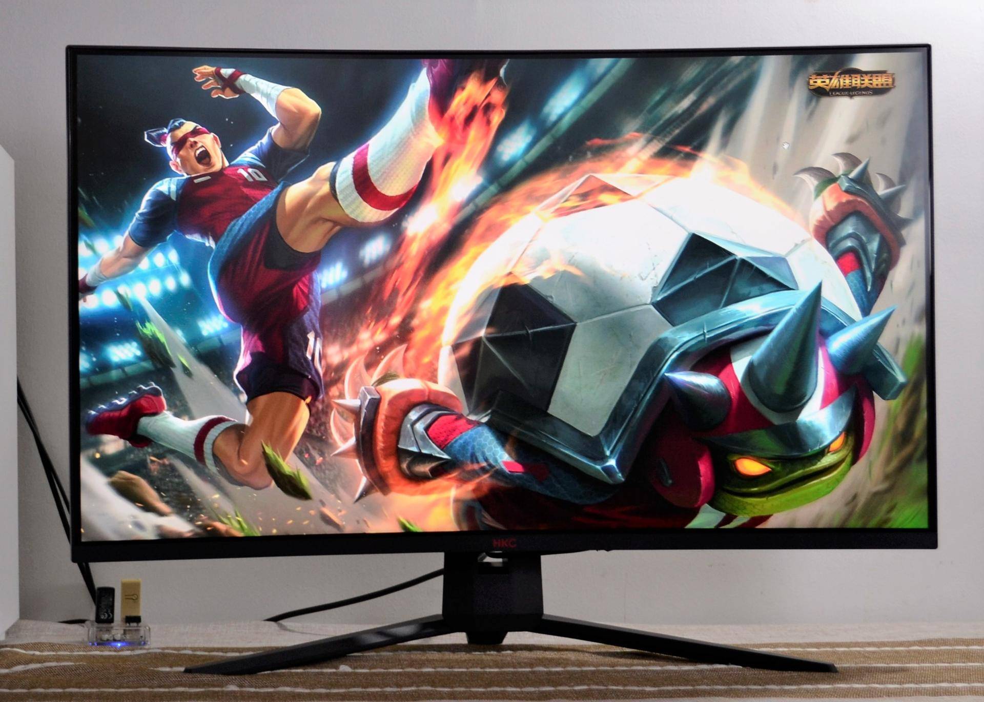 亲测惠科sg32c高刷va柔性曲面屏速度与性能在线