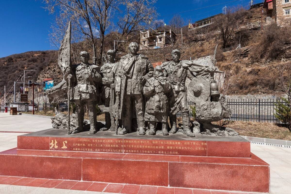 甘肃张掖高台红军西路军纪念馆,记载了当年红军血战高台的历史