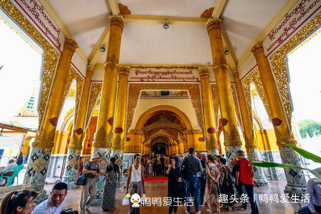 缅甸曼德勒最旺寺庙，佛像贴金胖出16厘米，女性只允许外围参观！