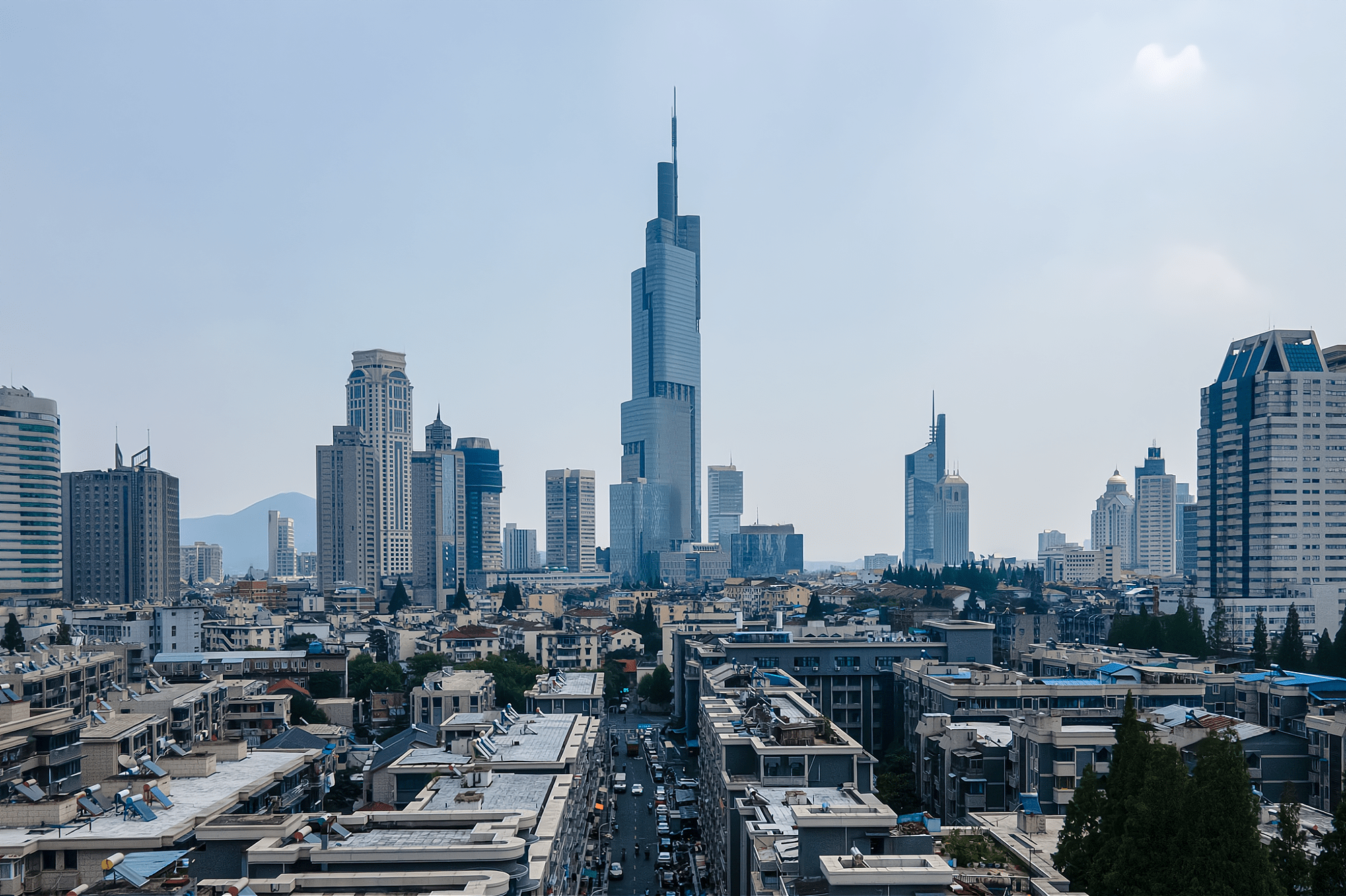 南京最高建筑图片