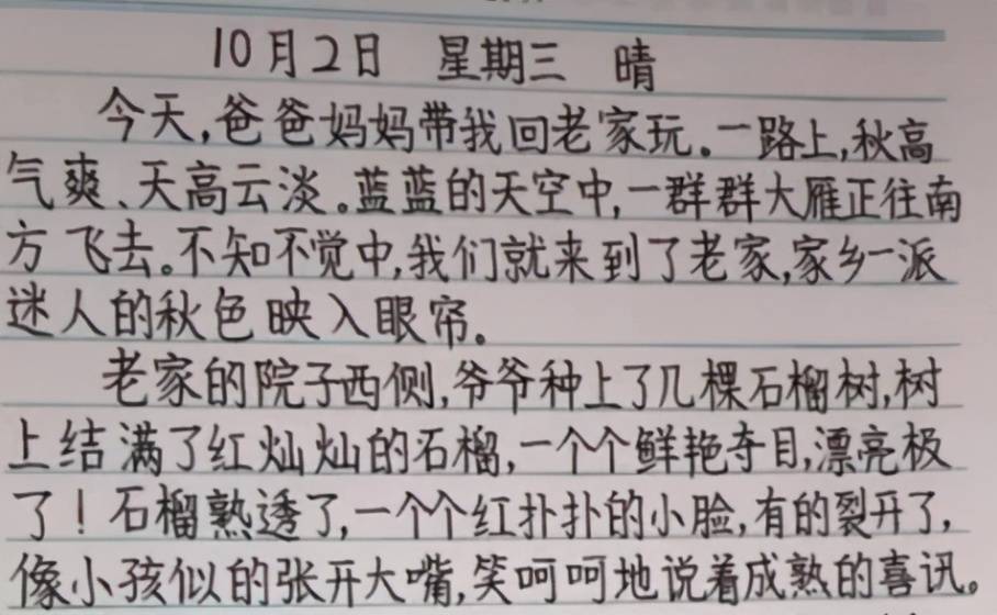 原创小学生狂草字体走红字迹凌乱不堪老师看后想要放弃批改