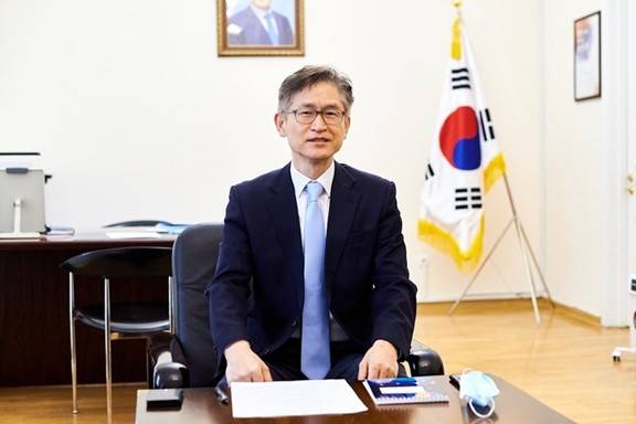 韩国大使对于中小型韩国企业家在乌克兰投资有很大风险