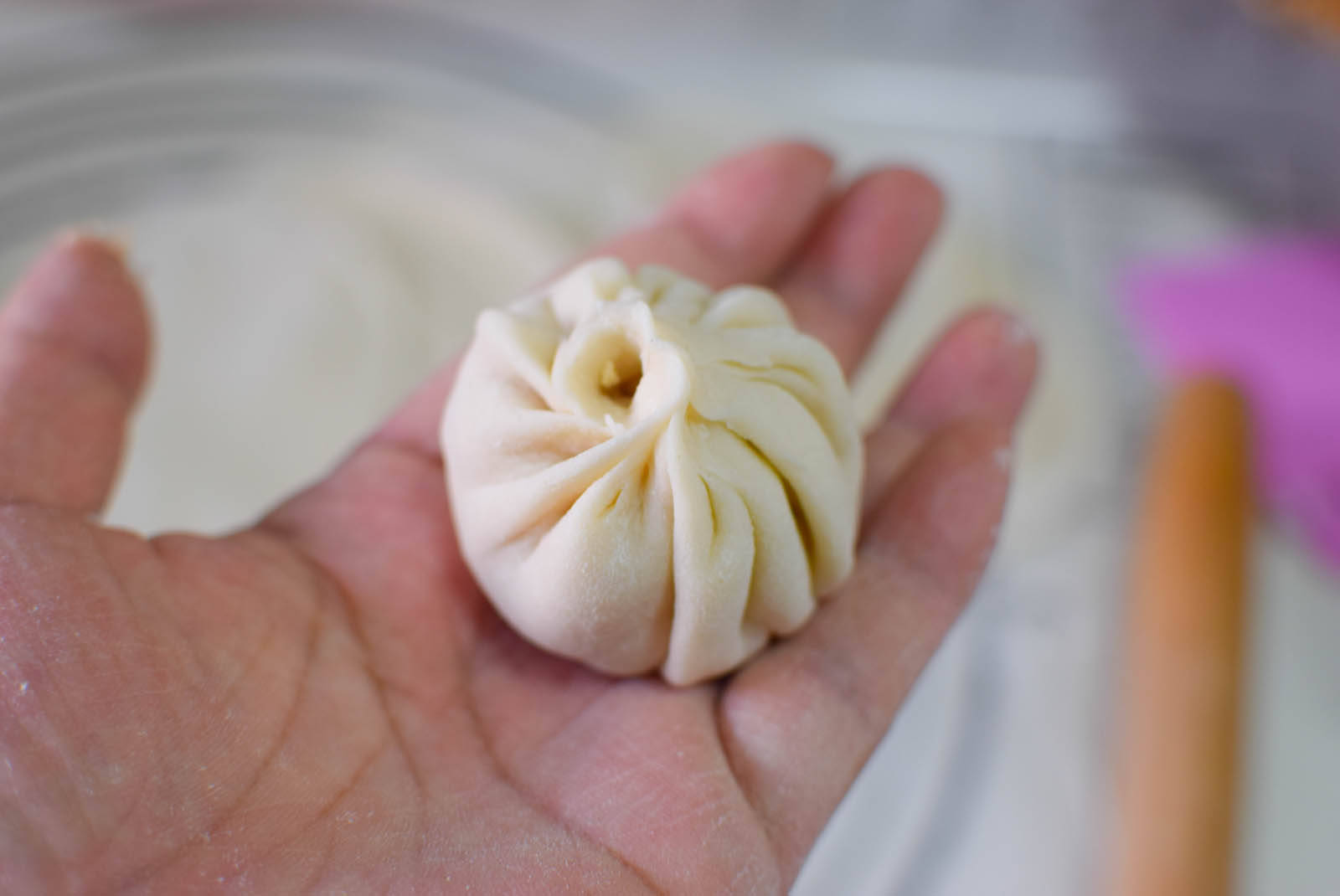 爆汁流油的豆腐灌汤包,真是太好吃了