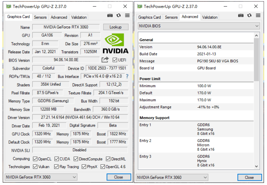 性能|RTX 3060显卡首测：12GB超大显存，意欲何为？