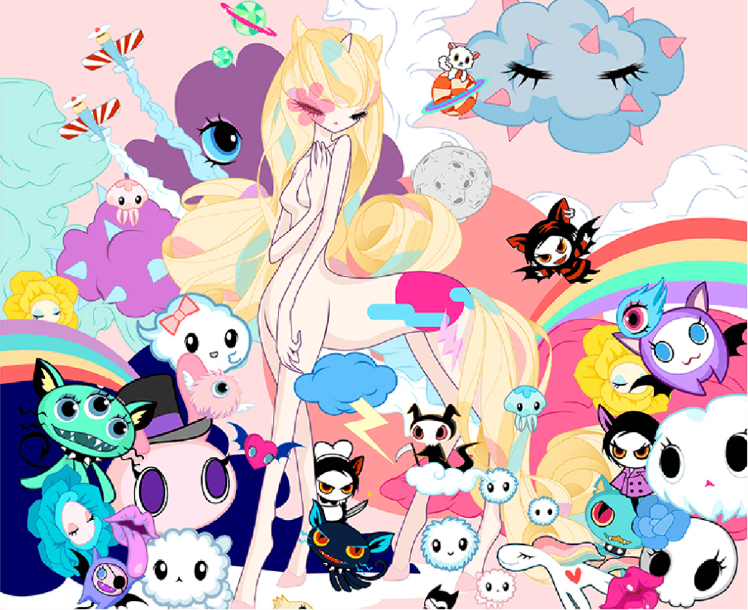 扁平宅核潮多元亚文化融合之美潮流艺术家欢叔专访