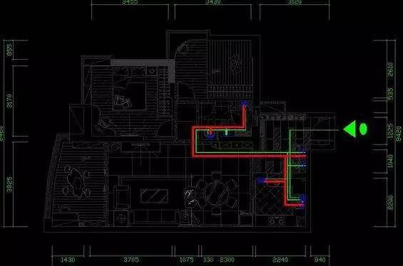 水管走地的缺点:①水管出现问题,不方便维修,需要将地板或者地砖撬开
