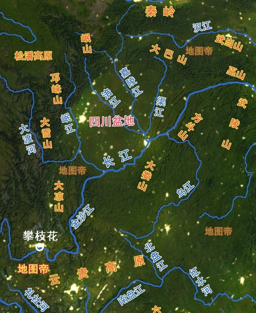 攀枝花市，为何不像四川的城市？