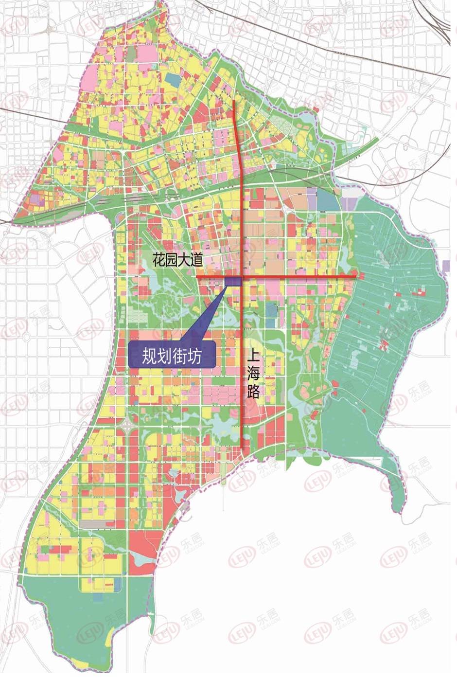 合肥南郡明珠街坊规划图片